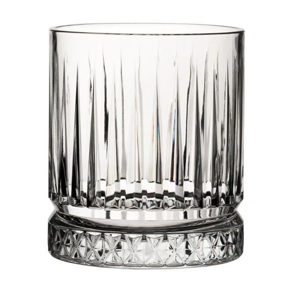 Pasabahce PG520004 – Elysia Double Old Fashioned Glass, 12.5 oz, Clear Glass