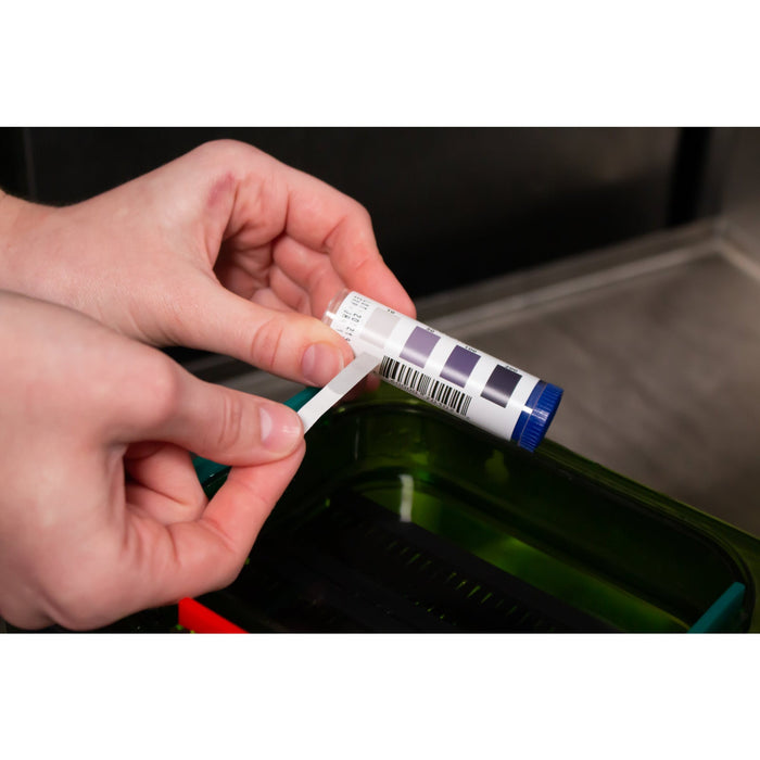 San Jamar SANISTRIPS - Chlorine Test Strips, 10 PPM to 200 PPM Range, 100 Pack
