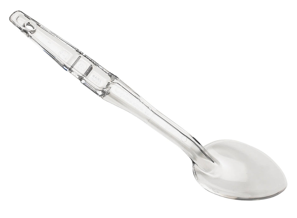 Cambro SPO13CW135 - Solid Serving Spoon, 13", Clear