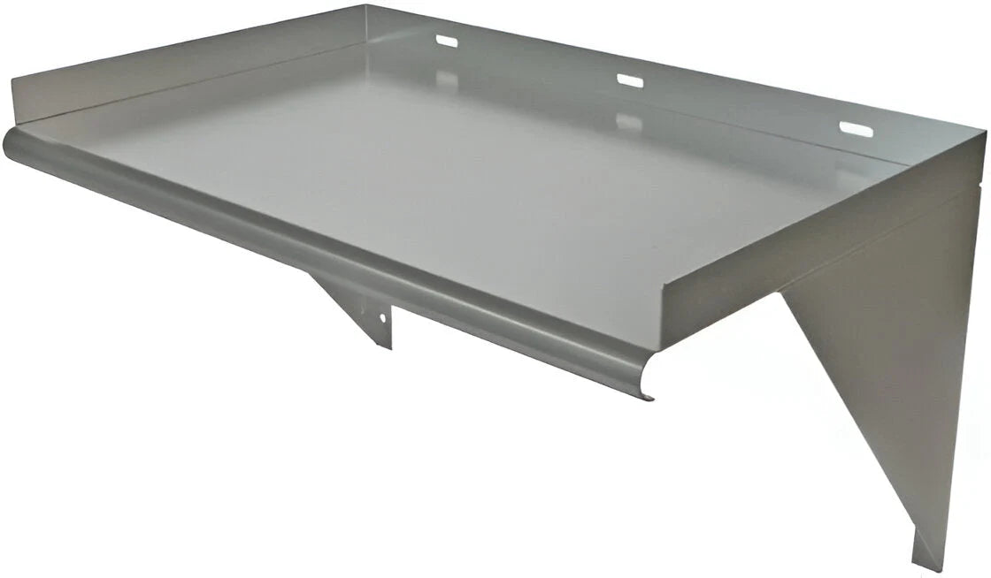 Tarrison TA-WS1224 - Bullnose Front Wall Shelf, 24" W x 12" D