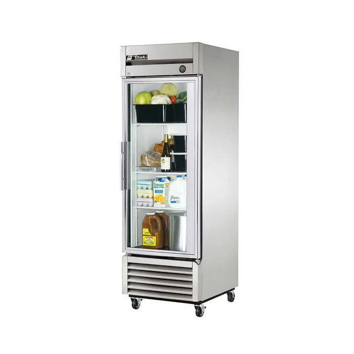True TS-23G-HC~FGD01 - 27" 1 Glass Door Reach-In Refrigerator