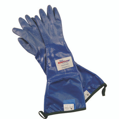 Tucker Safety BK92203 - 20" Fryer Gloves, Blue, Medium