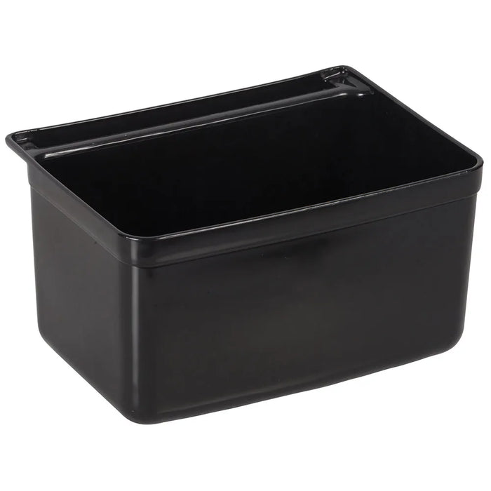 Winco UCSB - Silverware Bin, 13" x 9" x 7", Black Plastic