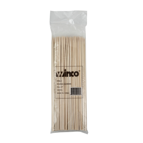 Winco WSK-08 - Skewer, 8", Bamboo, Pack of 100