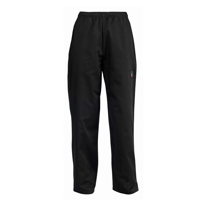 Winco UNF-2KM – Chef’s Pants, Medium, Relaxed Fit, Black