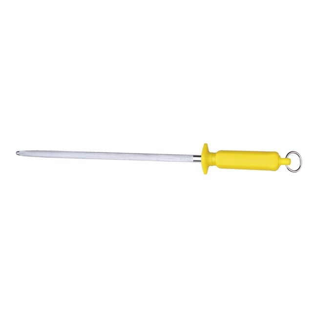 Zwilling 32526-300 - Twin Master 12" Sharpening Steel, Yellow Handle