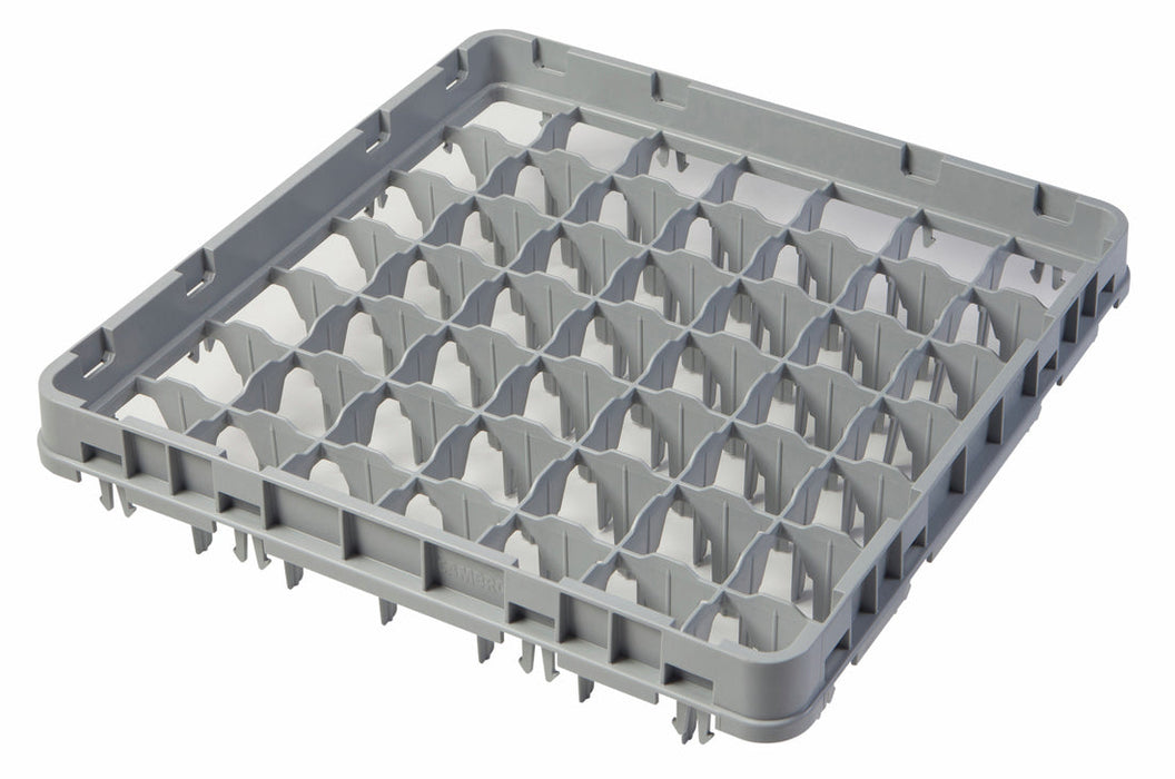 Cambro 49E1151 - Camrack Rack Extender, 49 Compartment, Full Drop, Grey