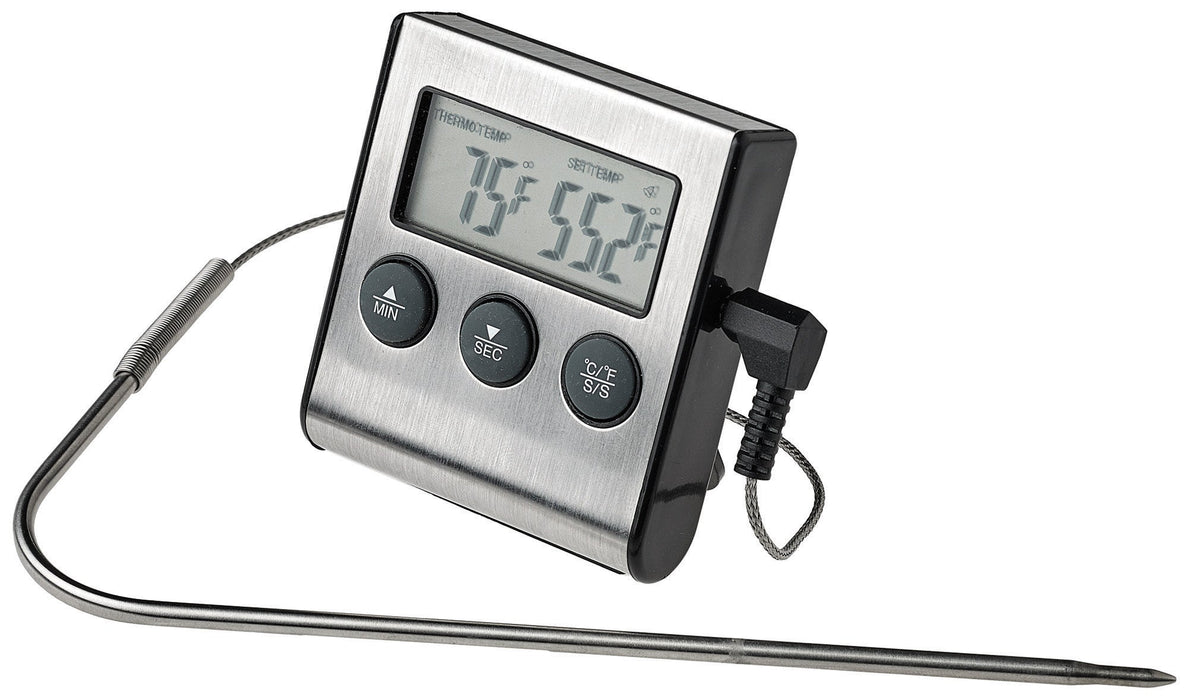 Winco TMT-DG6 - Digital Probe Thermometer, -58°F to 572°F Range, Stainless Steel