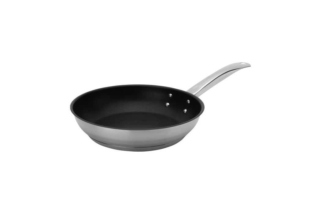 Browne 5734061 – Elements Fry Pan, 11", Non-Stick, Stainless Steel