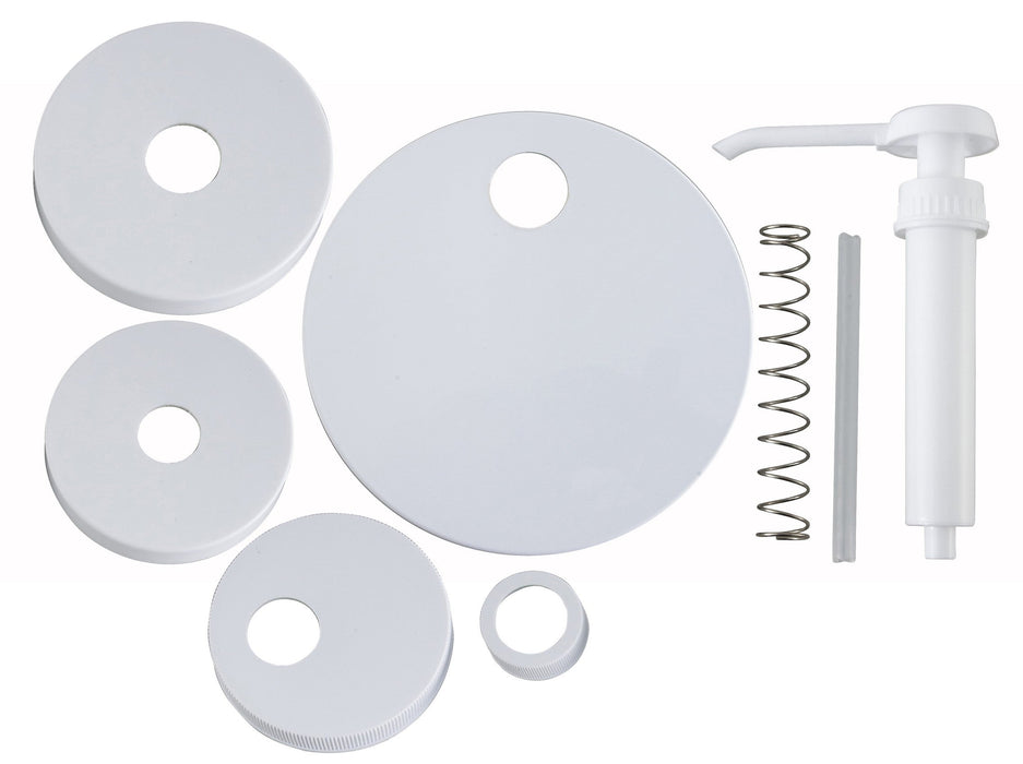 Winco PKT-6 - Pump Kit, Standard, Plastic, Includes 5 Lids
