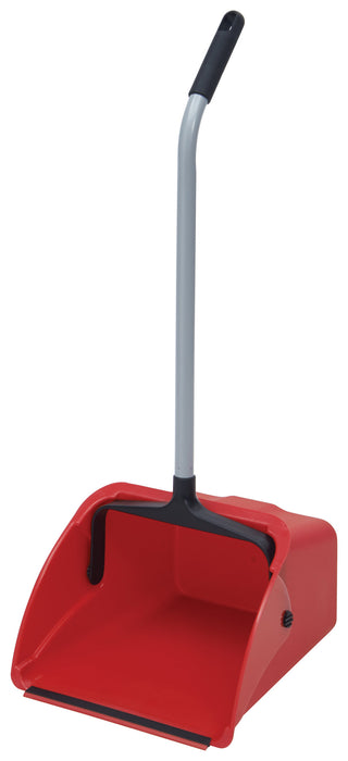 Winco DP-14R - Jumbo Lobby Dust Pan, Red Plastic
