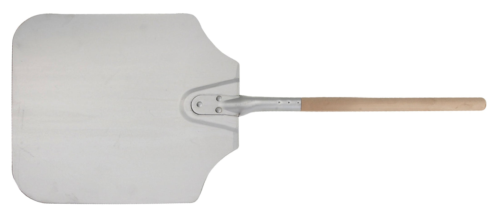 Winco APP-18M - Aluminum Pizza Peel, 14" x 16" Blade, Wooden Handle