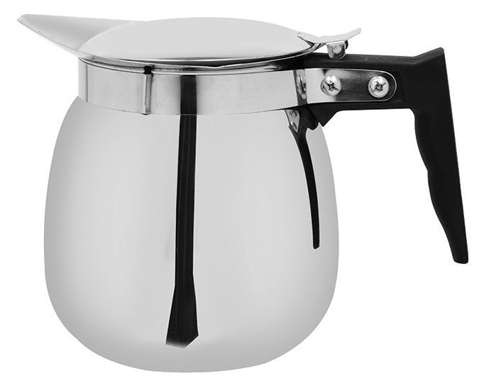 Winco CD-64 - Coffee Server, 64 oz, With Cover, Stainless Steel