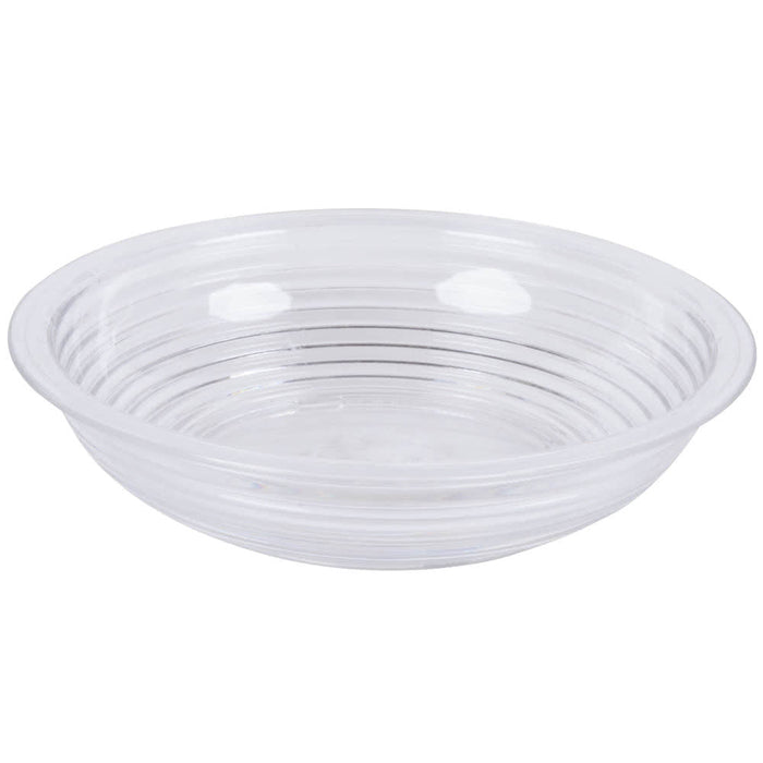 Cambro RSB6CW135 - Camwear Round Ribbed Bowl, 18.8 Oz, 6", Clear