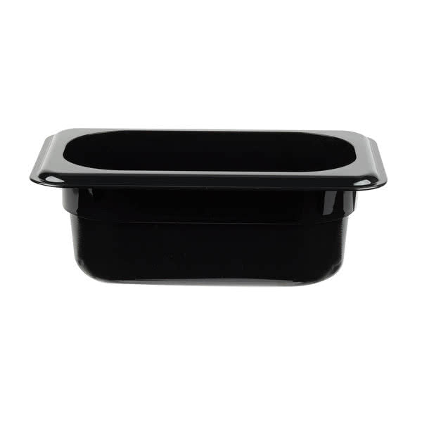 Cambro 92CW110 - Camwear Food Pan, 1/9 Size, 2.5" Deep, Black