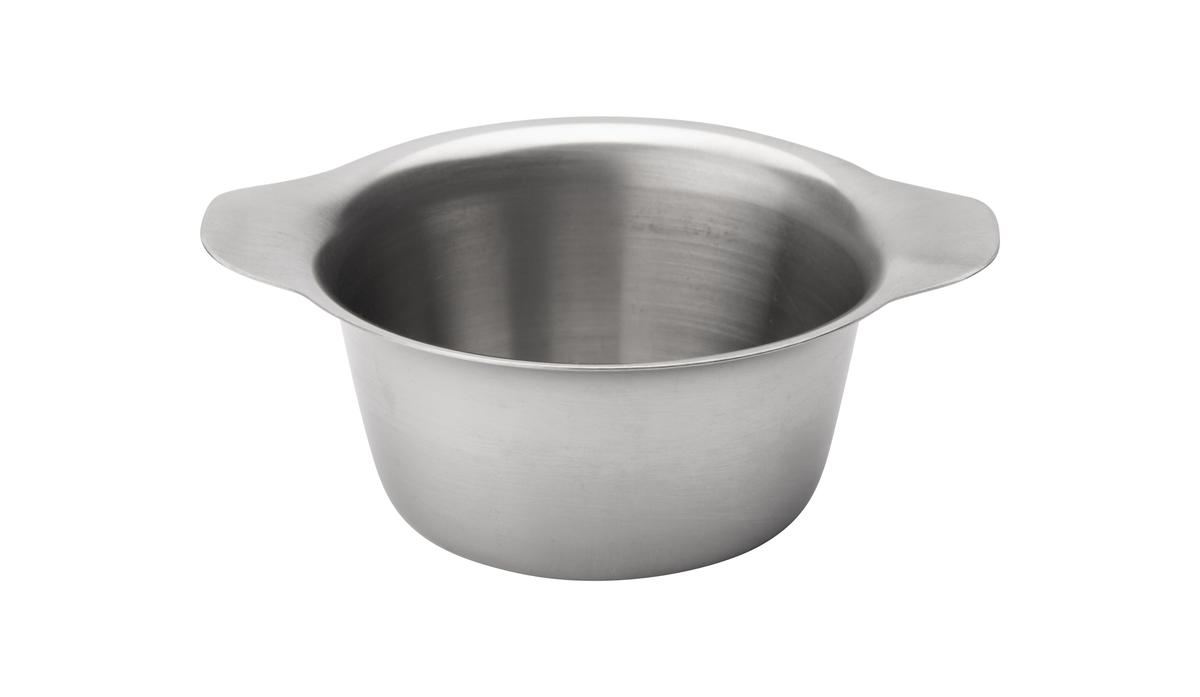 Browne 515047 – Sauce Cup, 2 oz, Double Handle, Stainless Steel