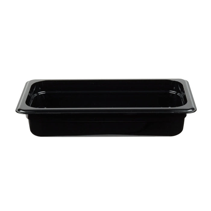 Cambro 32CW110 - Camwear Food Pan, 1/3 Size, 2" Deep, Black