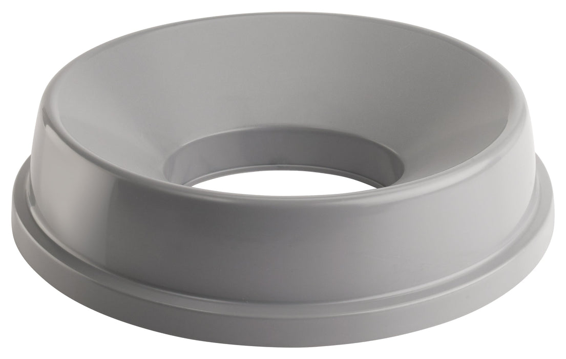 Winco PTC-RL22G – Round Funnel Lid for PTC-22G, Gray Plastic