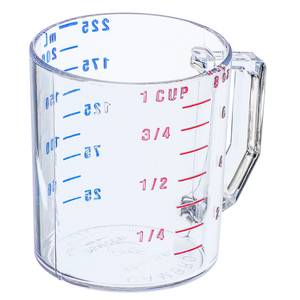 Cambro 25MCCW135 - Camwear Measuring Cup, 1 Cup, Clear