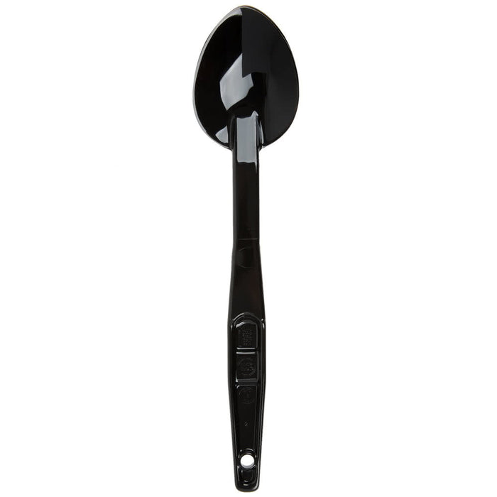 Cambro SPO13CW110 - Solid Serving Spoon, 13", Black