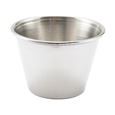 Winco SCP-25 - Sauce Cup, 2.5 oz, Stainless Steel
