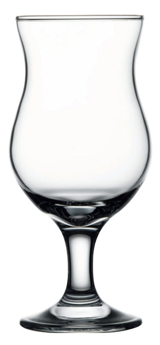Pasabahce PG44872 – Capri Poco Hurricane Glass 13.25 oz, Pack of 12, Clear Glass