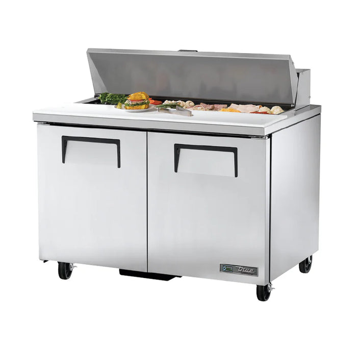 True TSSU-48-12-HC - 48" 2 Door Sandwich/Salad Prep Table Refrigerated 12 Pan
